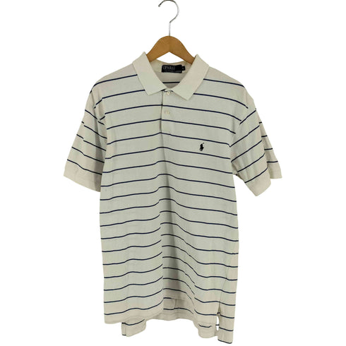 ポロバイラルフローレン Polo by RALPH LAUREN ポニー刺繍 鹿の子ポロシャツ メンズ JPN:L