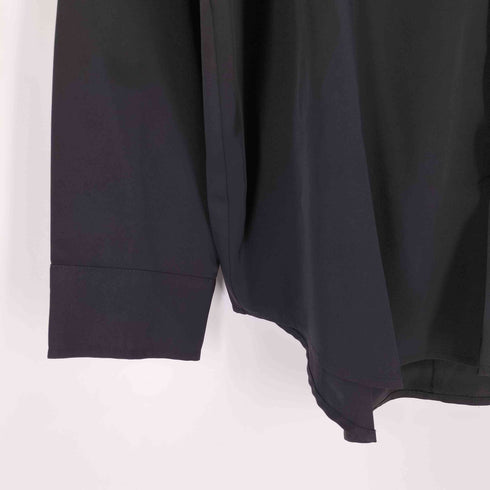 チック THICC ショルダー ジップ ギミック ポリエステル L/S シャツ 韓国 メンズ FREE