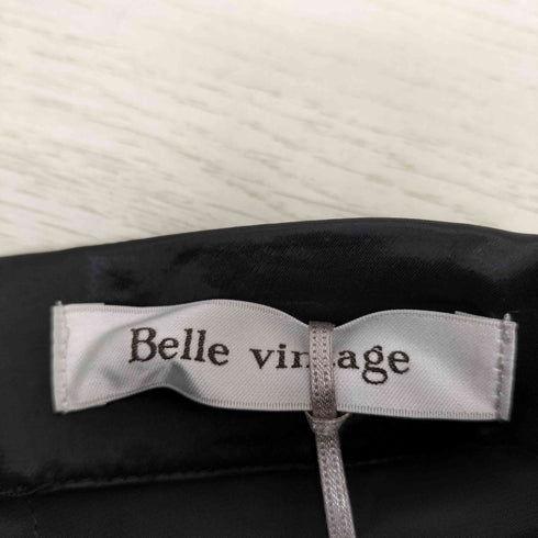 ラベルエチュード la belle Etude Belle vintage レース切替サテンパンツ レディース 0