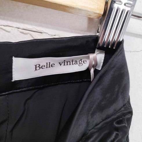 ラベルエチュード la belle Etude Belle vintage レース切替サテンパンツ レディース 0