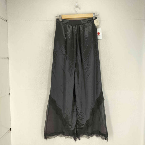 ラベルエチュード la belle Etude Belle vintage レース切替サテンパンツ レディース 0