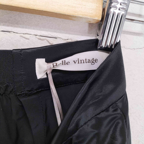 ラベルエチュード la belle Etude Belle vintage レース切替サテンパンツ レディース 0