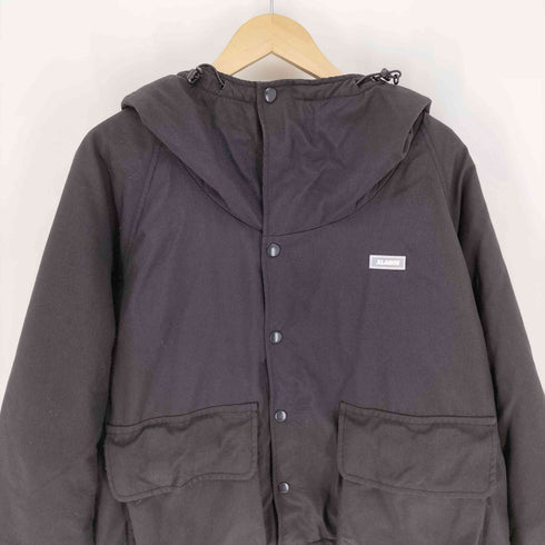 エクストララージ XLARGE 24AW RAGLAN PUFFER HOODED JACKET ラグランパファー フーデッドジャケット メンズ JPN:L