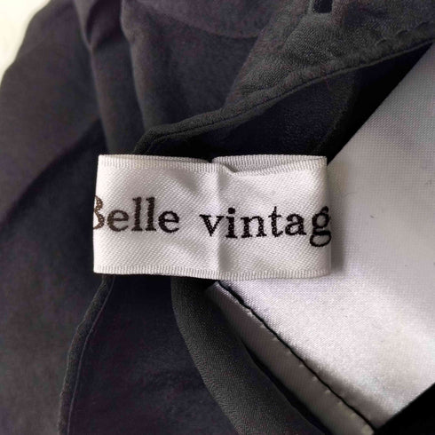 ラベルエチュード la belle Etude Belle vintage ロングZIPスリットアシンメトリーレースワンピース レディース FREE