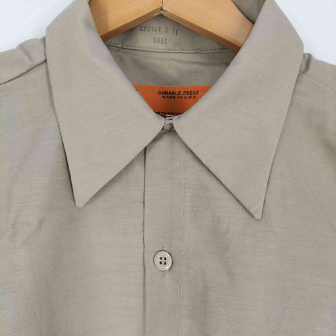 レッドキャップ RED KAP USA製 Solid Color Short Sleeve Industrial Work Shirt メンズ JPN:3