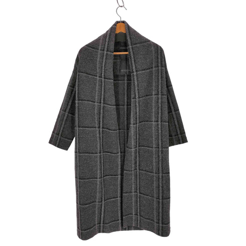 ルクールブラン le.coeur blanc イタリアンエアリーチェックガウン レディース JPN:38