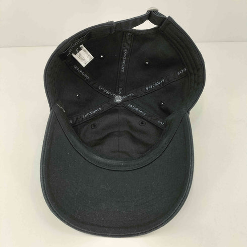 サタデーズニューヨークシティ Saturdays NYC ロゴ刺繍 キャップ メンズ FREE