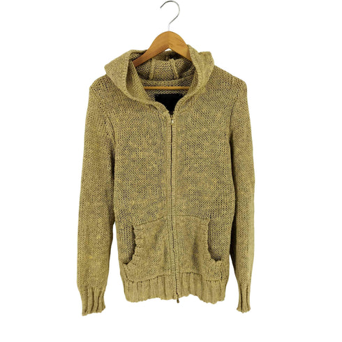 アルチザン ARTISAN Linen Zip Up Hoodie リネン ニット Wジップ パーカー メンズ JPN:M