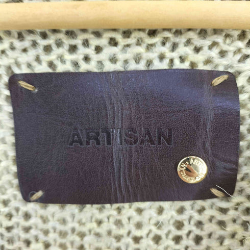アルチザン ARTISAN Linen Zip Up Hoodie リネン ニット Wジップ パーカー メンズ JPN:M