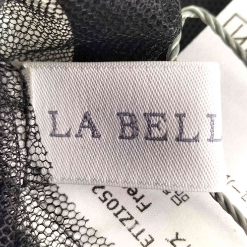 ラベルエチュード la belle Etude Vネックボリュームチュールギャザーハーフスリーブ レディース FREE