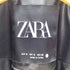 ザラ ZARA フェイクレザー トレンチコート レディース import:S