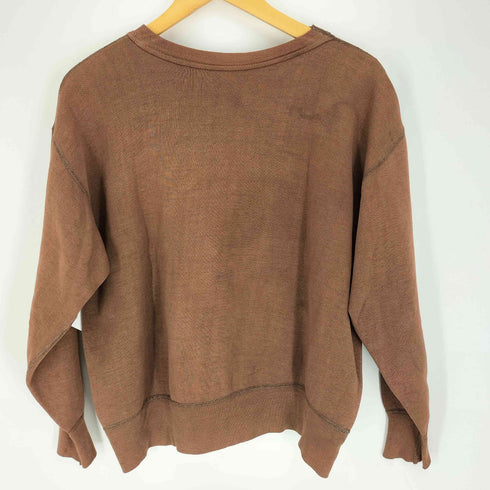 ラッセルアスレチック RUSSELL ATHLETIC 60S USA製 前Vガゼット 後染め クルーネックスウェット メンズ import:L