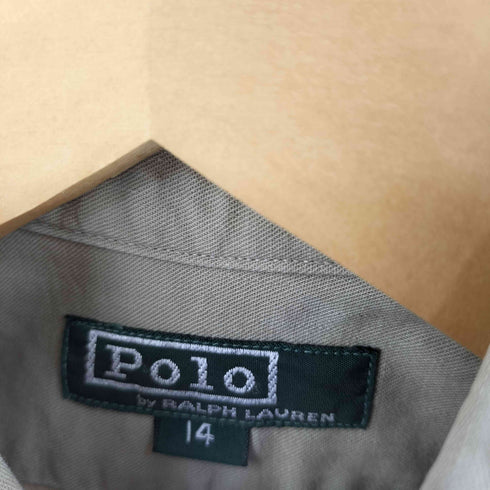 ポロバイラルフローレン Polo by RALPH LAUREN ポニー刺繍 ボタンダウン シャツ メンズ 14