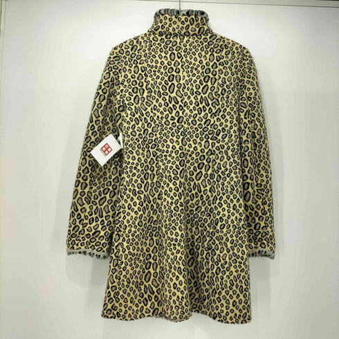 Krizia poi 70s-80s vintage イタリア製 レオパード ジップアップ ファーコート レディース EUR:38