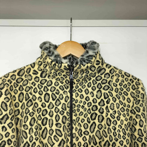 Krizia poi 70s-80s vintage イタリア製 レオパード ジップアップ ファーコート レディース EUR:38