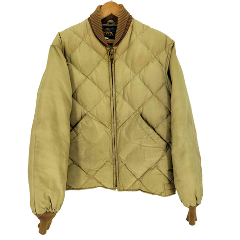 エディーバウアー Eddie Bauer 50~60S 日の出タグ TALONジップ Skyliner ダウンジャケット スカイライナーダウンジャケット メンズ US:42