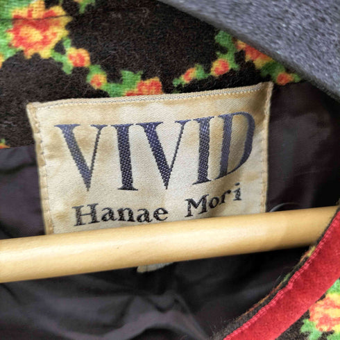 ハナエモリ HANAE MORI 花柄 ロングスリーブ ワンピース レディース 6