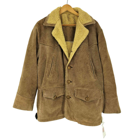 MERTON OXFORD cow leather カウレザー 裏ボア ムートンジャケット メンズ import:M