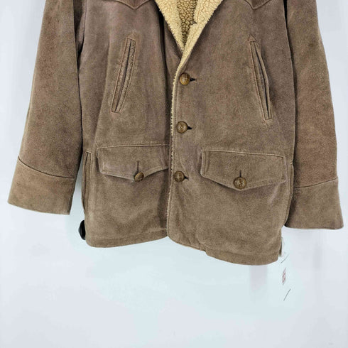MERTON OXFORD cow leather カウレザー 裏ボア ムートンジャケット メンズ import:M