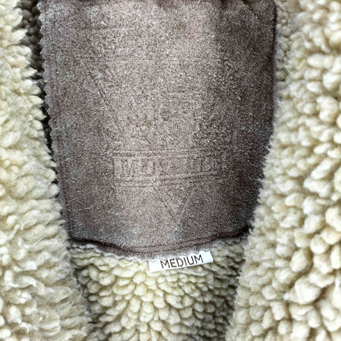 MERTON OXFORD cow leather カウレザー 裏ボア ムートンジャケット メンズ import:M