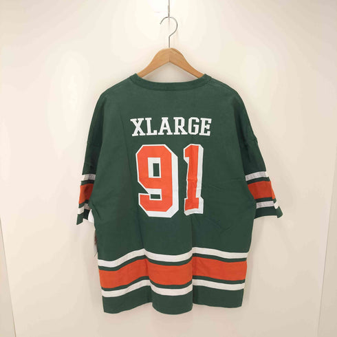 チャンピオン Champion USA製 PANELED FOOTBALL TEE メンズ JPN:XL