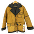 MUY BIEN cow leather カウレザー 裏ボア ムートンジャケット メンズ import:M