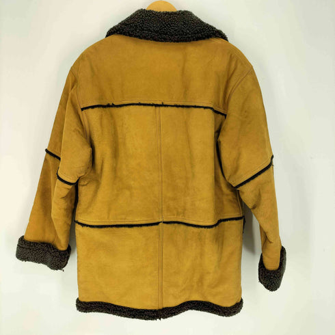MUY BIEN cow leather カウレザー 裏ボア ムートンジャケット メンズ import:M