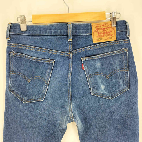 リーバイスヴィンテージクロージング Levis Vintage Clothing 85192-0002 1970s 517 BOOT CUT JEANS 1970年代モデル 復刻 ブーツカット デニム 濃紺 メンズ W32