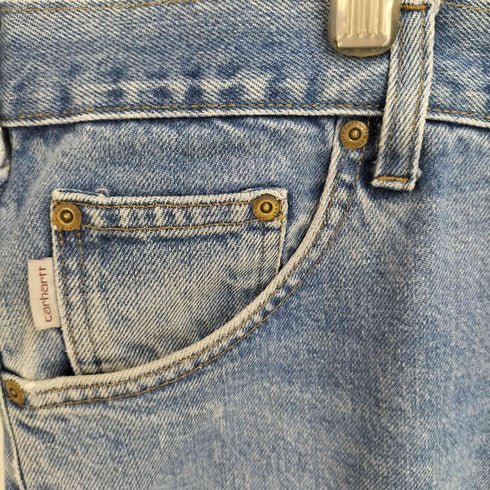 カーハート Carhartt relaxed fit ワイドデニムパンツ メンズ 44×30