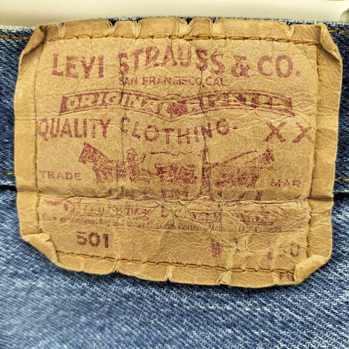リーバイス Levis 90S USA製 501 501-0015 553刻印 ボタンフライ デニムパンツ メンズ W36 L30