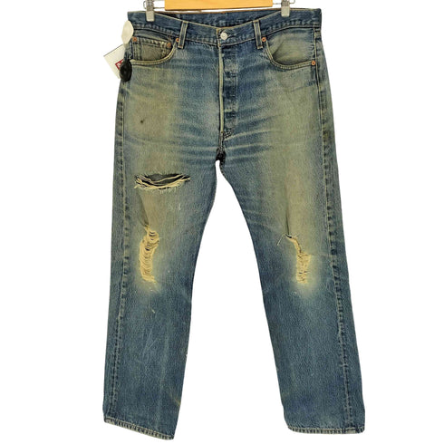 リーバイス Levis 00S 501 501-0115 01年製造 977刻印 ボタンフライ デニムパンツ メンズ W36 L32