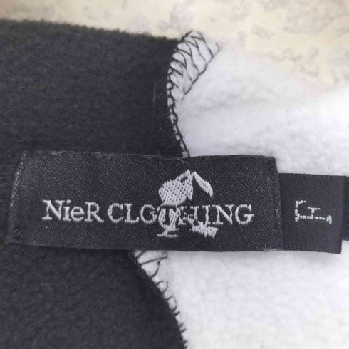 ニーアクロージング NIER CLOTHING 袖レースデザインロングジップパーカー レディース F