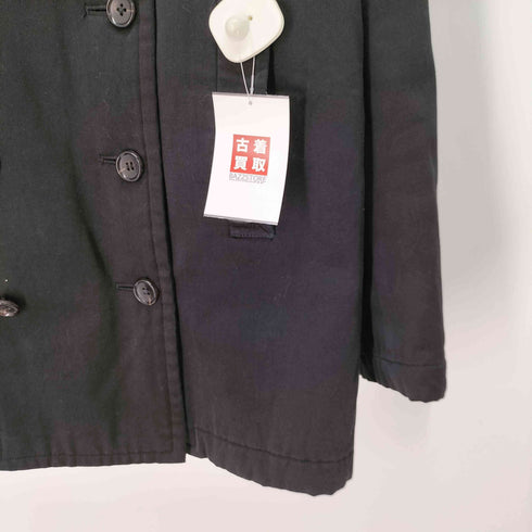 トリココムデギャルソン tricot COMME des GARCONS 90S コットン 裏地キルティング ピーコート レディース