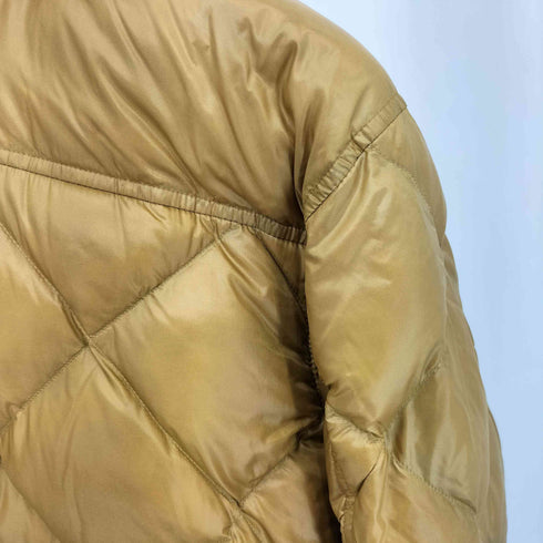 エディーバウアー Eddie Bauer フロントジップ ナイロン ダウンジャケット メンズ XS