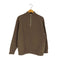 バトナー BATONER 21AW Aging Half Zip Knit エイジング ハーフジップ ニット メンズ JPN:1