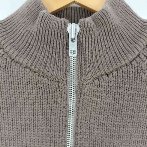 バトナー BATONER 21AW Aging Half Zip Knit エイジング ハーフジップ ニット メンズ JPN:1