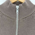 バトナー BATONER 21AW Aging Half Zip Knit エイジング ハーフジップ ニット メンズ JPN:1