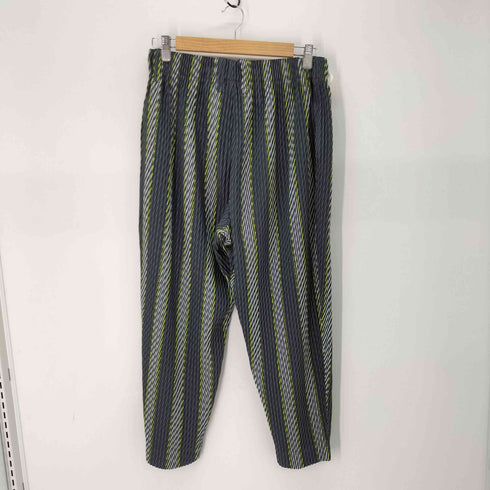 オムプリッセイッセイミヤケ HOMME PLISSE ISSEY MIYAKE プリーツ ワイドテーパードパンツ メンズ JPN:2