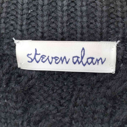 スティーブンアラン Steven Alan WOOL CABLE KNIT メンズ
