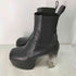 リックオウエンス RICK OWENS Minimal Grilled Kiss Boots / ミニマルグリル クリアヒール キスブーツ メンズ EUR:41