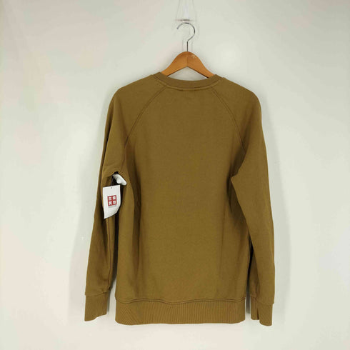 メゾンキツネ MAISON KITSUNE TRIANGLE FOX PATCH クルーネックスウェット メンズ JPN:M