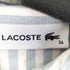 ラコステ LACOSTE ワンポイント刺繍 ストライプ L/S シャツ レディース JPN:36