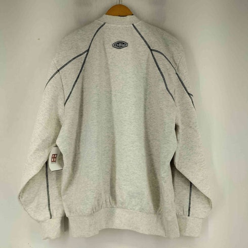 ステッチ モックネック スウェット メンズ JPN:M