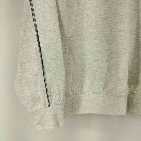 ステッチ モックネック スウェット メンズ JPN:M