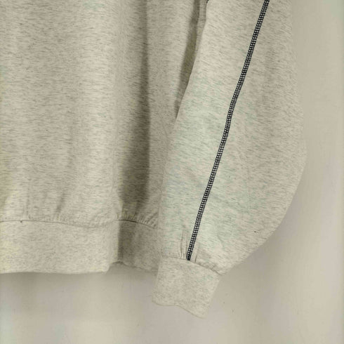 ステッチ モックネック スウェット メンズ JPN:M