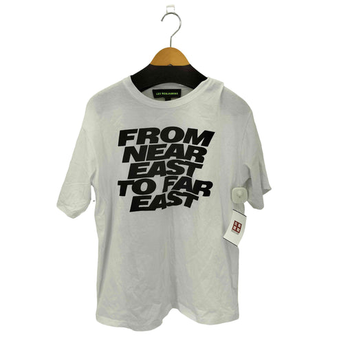 レスベンジャミンズ LES BENJAMINS ワード イラストプリント クルーネックTシャツ メンズ import:S