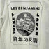 レスベンジャミンズ LES BENJAMINS ワード イラストプリント クルーネックTシャツ メンズ import:S