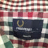 フレッドペリー FRED PERRY Japan Fit BD チェックシャツ S/S メンズ import:L