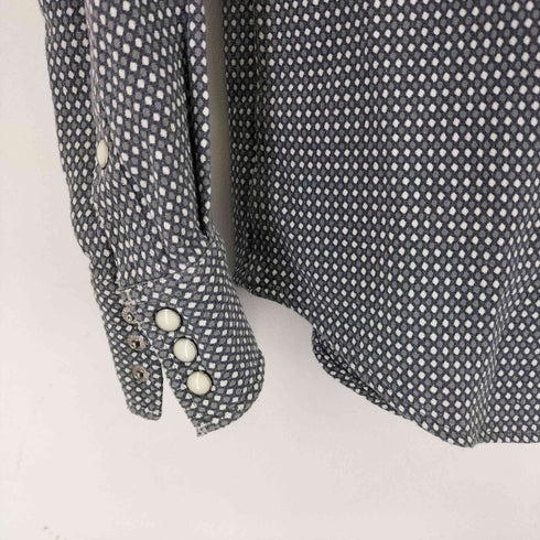 ラングラー Wrangler 90S 総柄 L/S シャツ メンズ