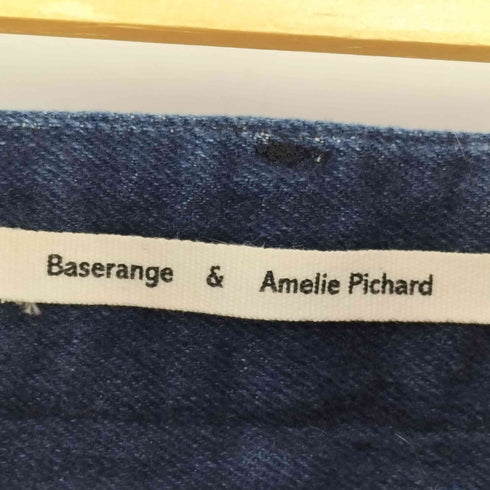 ベースレンジ BASERANGE 別注 amelie pichard ステッチ デザイン デニムパンツ レディース JPN:S